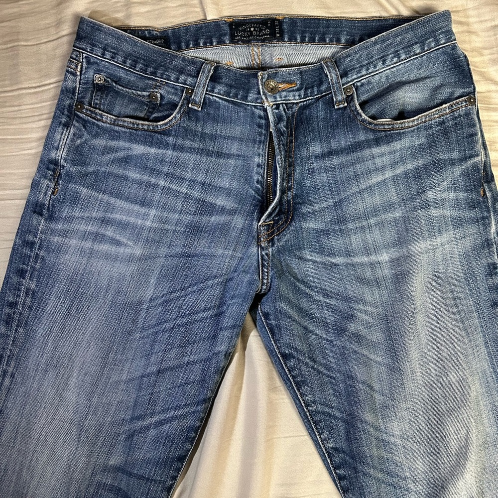 Lucky Brand Men's Light Blue Relaxed Jeans